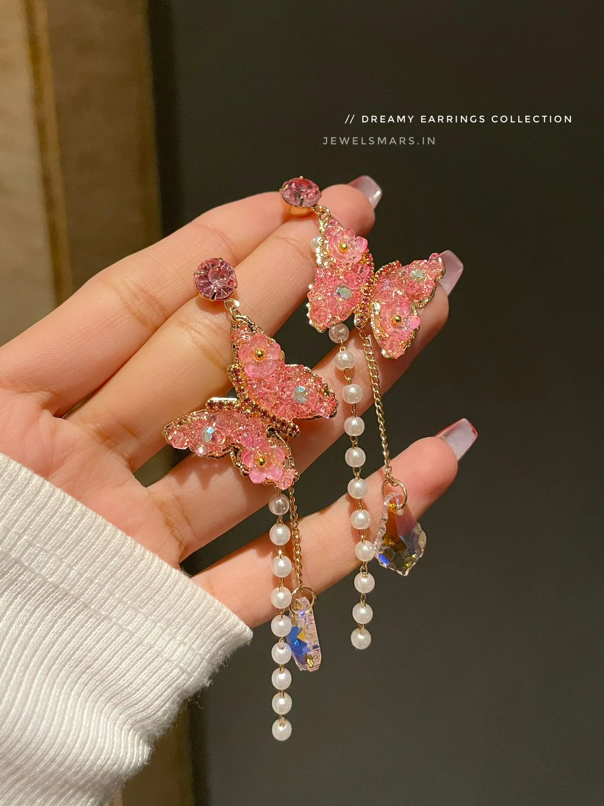 Dreamy Butterfly Earrings - Image 3