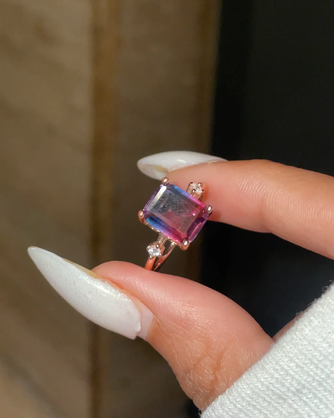 Dreamy Dual Tone Ring - Image 3