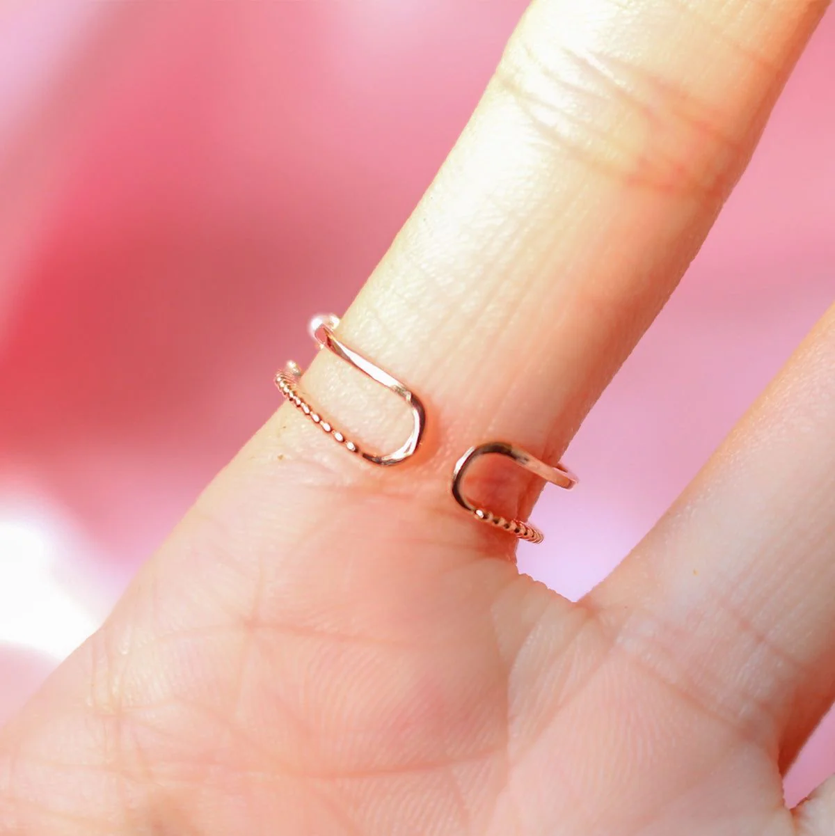 Dreamy Heart Layered Ring - Image 4