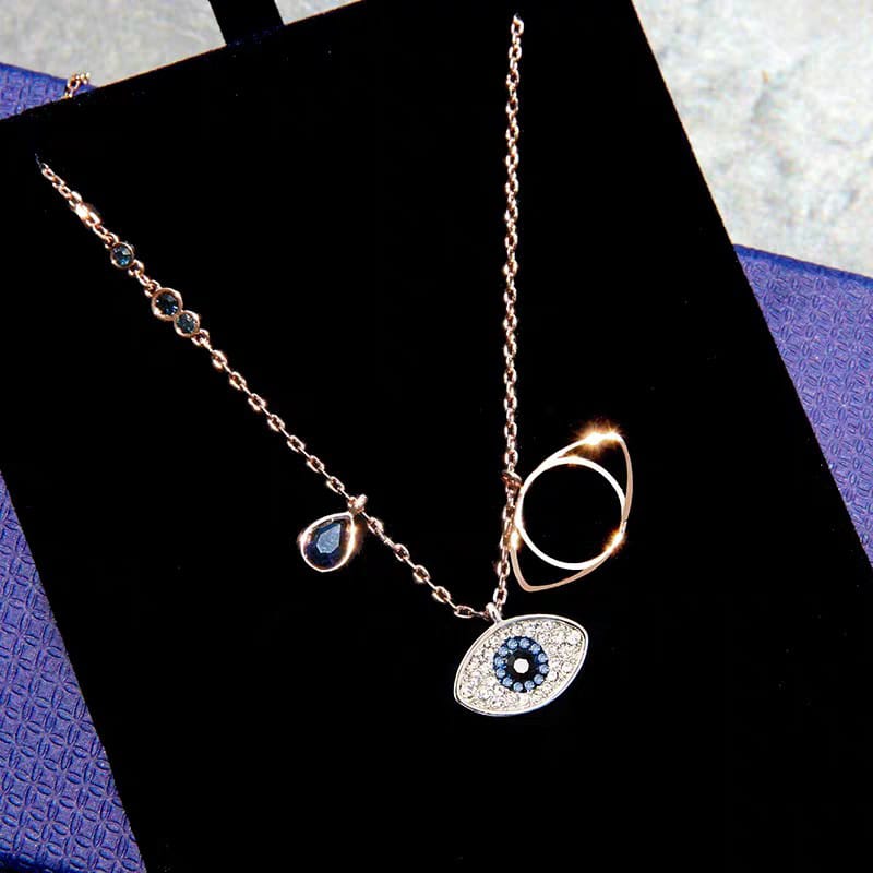 EVIL EYE NECKLACE (stainless steel) - Image 3