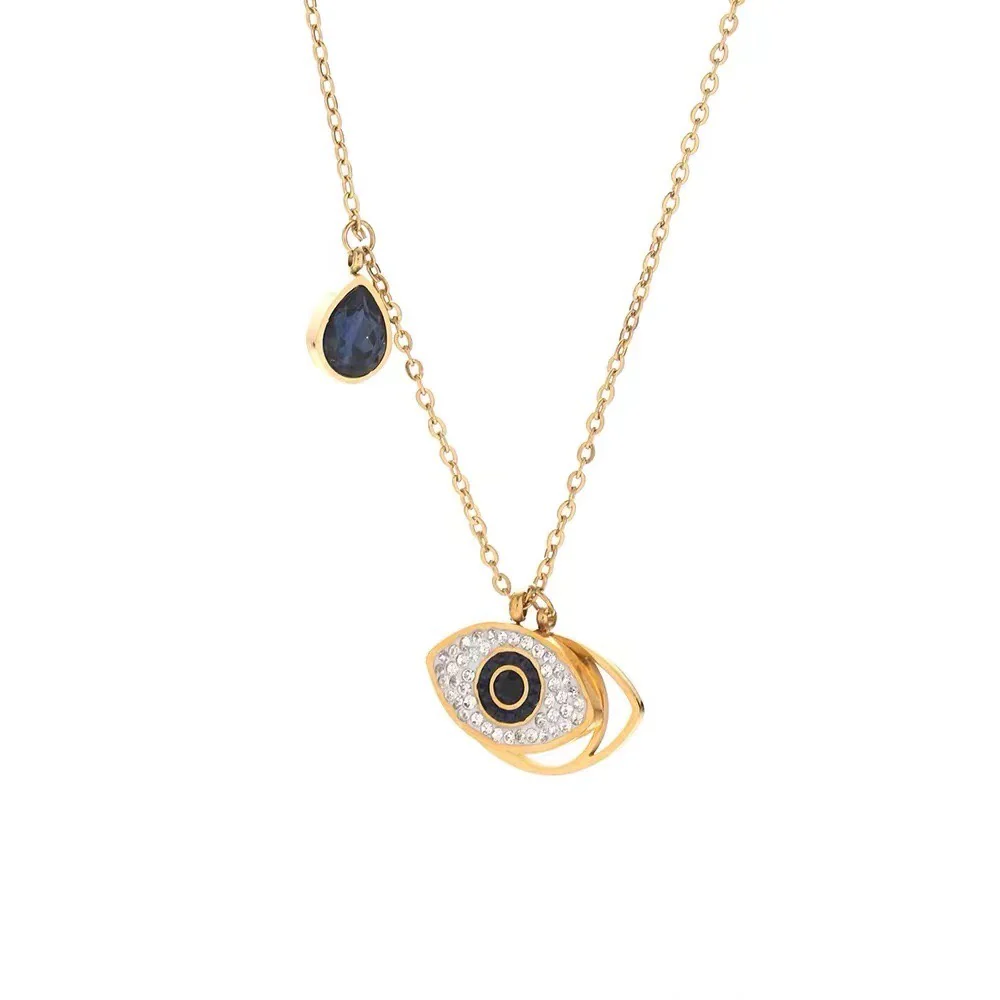 EVIL EYE NECKLACE (stainless steel) - Image 6