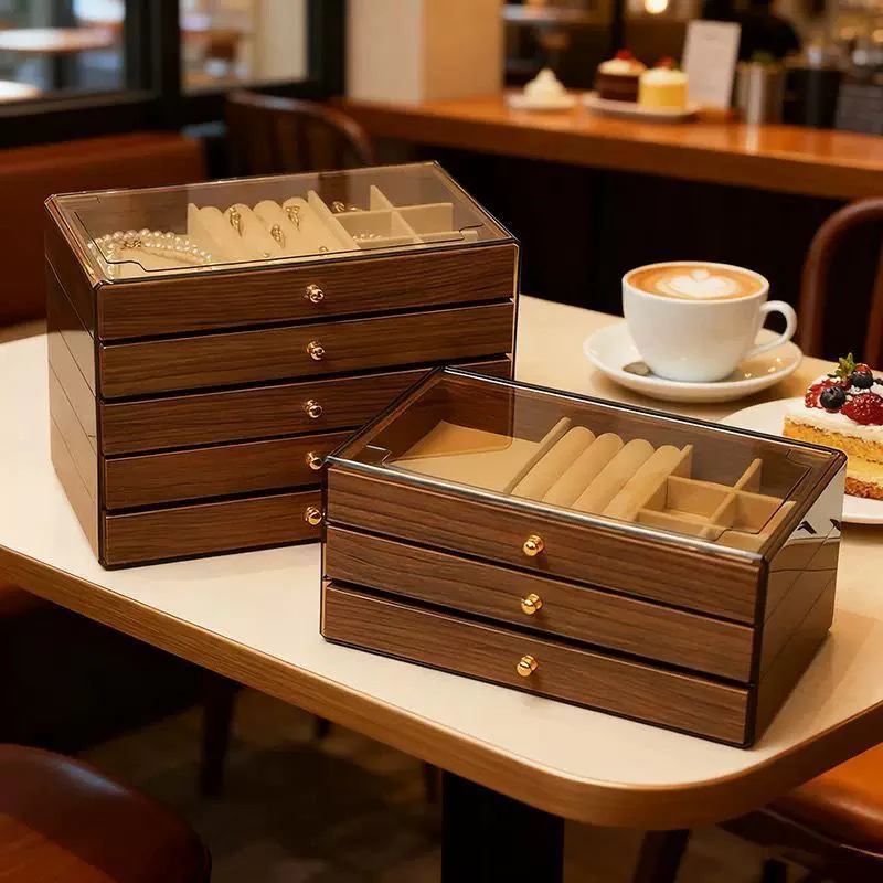 Vintage-Keepsake Jewellery Organiser (no Jewellery) - Image 7