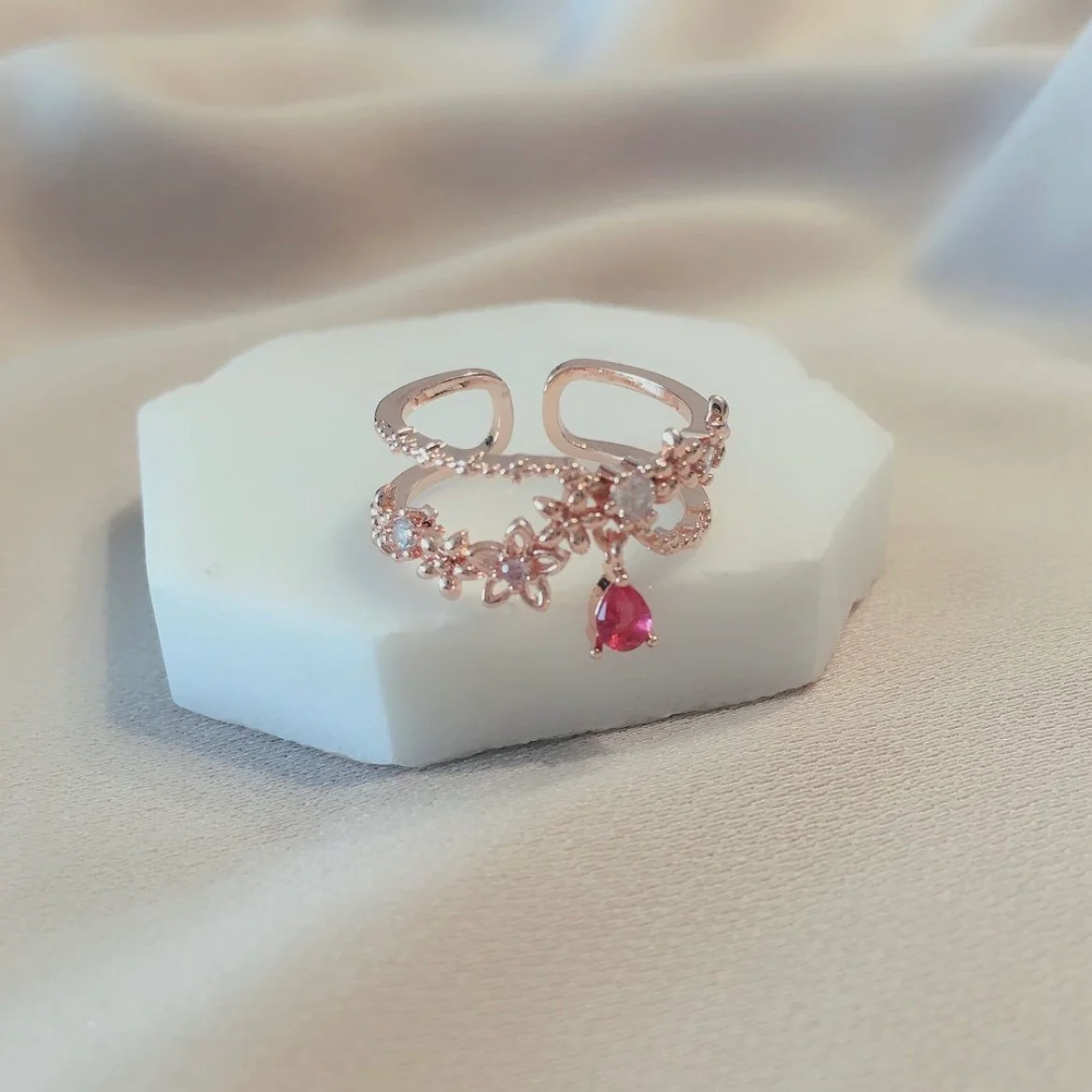 Wish Granted Magical Floral Ring - Image 3